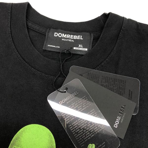 ドムレーベル DOMREBEL メンズ ALIEN BOX T-SHIRT 半袖 Tシャツ