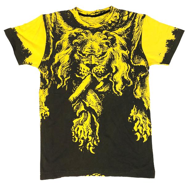 Dragon Fly ドラゴンフライ メンズ Tシャツ ストリート DMT5073 YELLOW