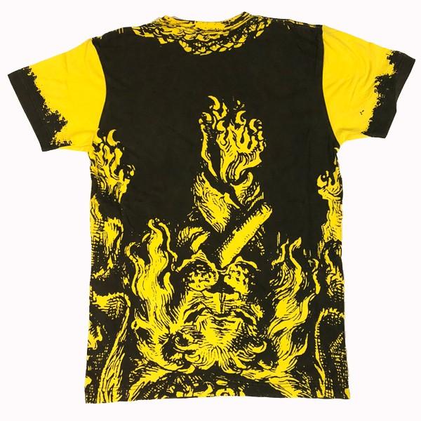 Dragon Fly ドラゴンフライ メンズ Tシャツ ストリート DMT5073 YELLOW