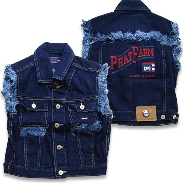 PHAT FARM ファットファーム キッズ デニム ベスト インポート PHAT FARM ファットファーム キッズ デニム ベスト インポート