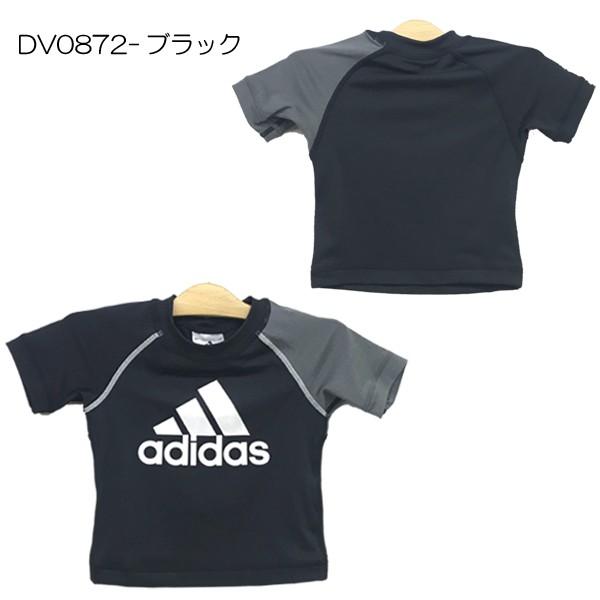 adidas アディダス 水着 キッズ ラッシュガード ショート