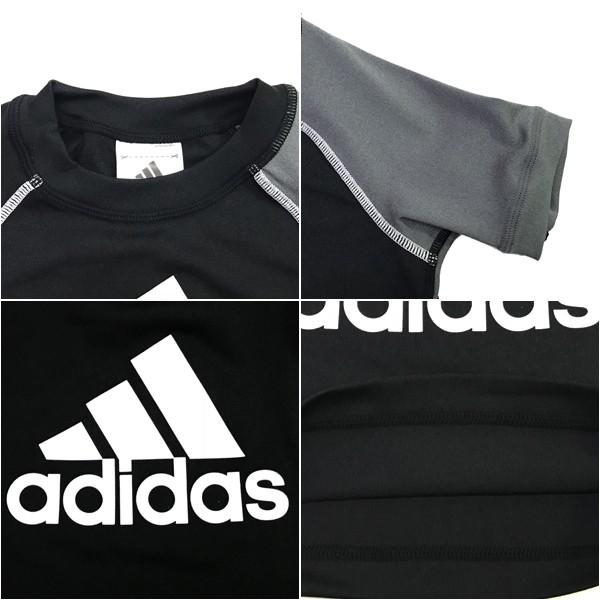 adidas水着とラッシュガード adidas キッズ 水着 ラッシュガード 子供用 半袖/adidas