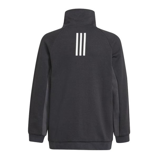 adidas フリルリボン付き長袖ジャケット　ブラック　XLサイズ　JI7536 adidas フリルリボン付き長袖ジャケット ブラック XLサイズ