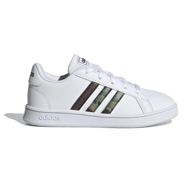 adidas（アディダス） 靴 ジュニア スニーカー GRANDCOURT K 17cm 18cm