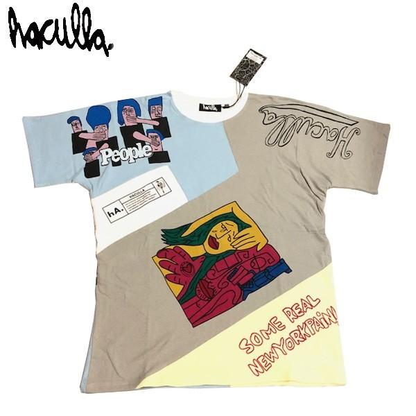 haculla ハキュラ メンズ ODDS AND ENDS KNIT HA02AIK28 半袖 ニット