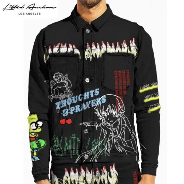 Lifted Anchors リフテッドアンカーズ メンズ Carnival Denim Jacket カーニバル メンズ デニム ジャケット ブラック Lah Suxel Import Store 通販 Yahoo ショッピング