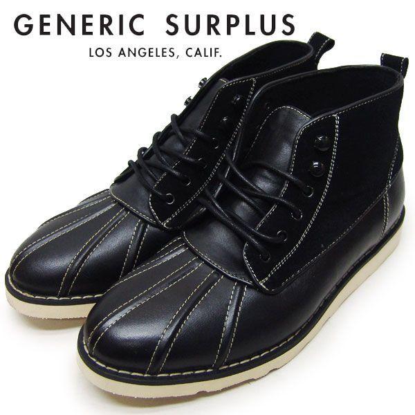 GENERIC SURPLUS ジェネリックサープラス メンズ ブーツ レザー GENERIC SURPLUS ジェネリックサープラス メンズ ブーツ レザー