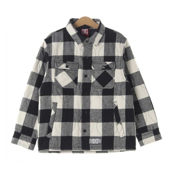 [Release date: October 11, 2021]ブランド：DC SHOES 品　名　：21 KD QUILT CHECK JACKET品　番　：YJK214506カラー　：BLK素　材　：綿100％、ポリエステル100％ サ...