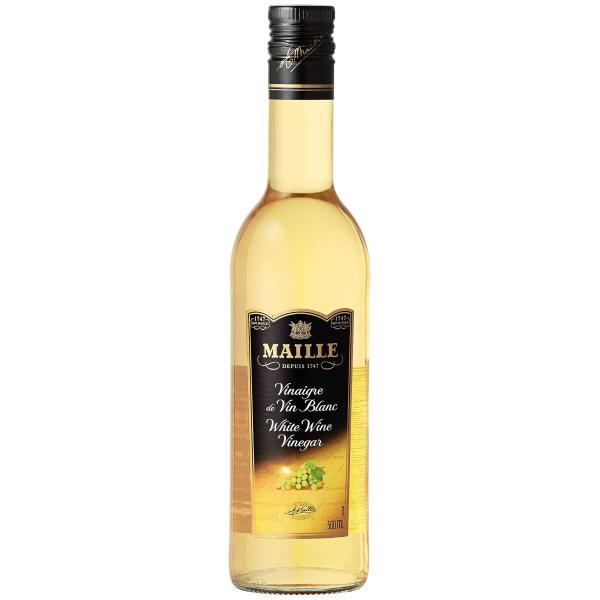 MAILLE(マイユ) 白ワインビネガー500ml ・原材料:白ワイン、酸化防止剤(亜硫酸塩)・原産国名:フランス・品名:ぶどう酢・商品の重量:500ml・酸度:70%商品紹介厳選された上質の主にフランス産の白ワインで作ったワインビネガー。...