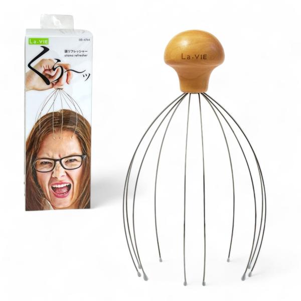 La-VIE(ラヴィ) 頭リフレッシャー ヘッドワイヤー 3B-4744【メーカー純正品】 ・La-VIEの「頭リフレッシャー」は、10本のワイヤーが頭皮をやさしく刺激し、ゾワゾワとした独特の感覚でリラックスへ導くヘッドマッサージグッズです...