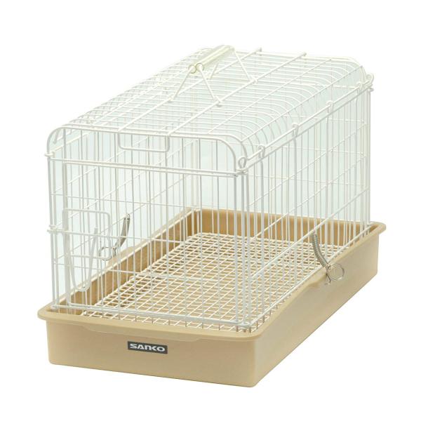 SANKO ライトキャリー ・原産国:中国・本体サイズ (幅X奥行X高さ) :48.5×10×29cm・本体重量 :1800g商品紹介小動物用ライトキャリー。樹脂型トレイ。取り外し可能なワイヤーメッシュスノコ付き原材料・成分スチール・プラスチック