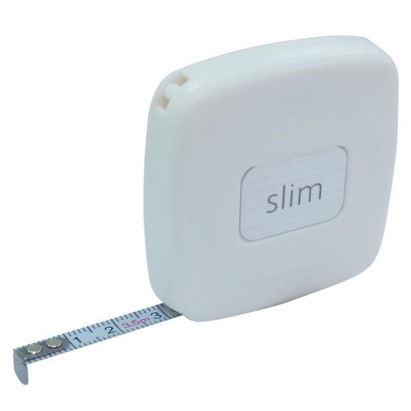 原度器(Hara Doki) プロマート(PROMART) スリムメジャー 3.5m 06035 ・テープ:スチール・テープ長さ(m)：3.5 テープ幅(mm)：6 水平保持(m)：- ロック仕様・移動爪 フリータイプ JIS1級 片面目盛...