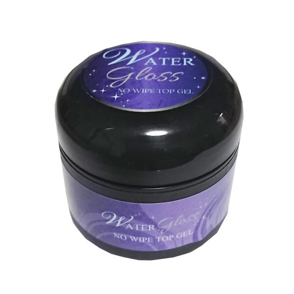 ジェルネイル ウォーターグロス (トップジェル30g) ■… 商 品 詳 細 …■商品名 ネイルトップコートベースコート30g1個販売商品説明●ウォータグロスハードタイプ（拭き取りが必要です）ベース機能も兼ね備えた扱いやすいハードジェルです...