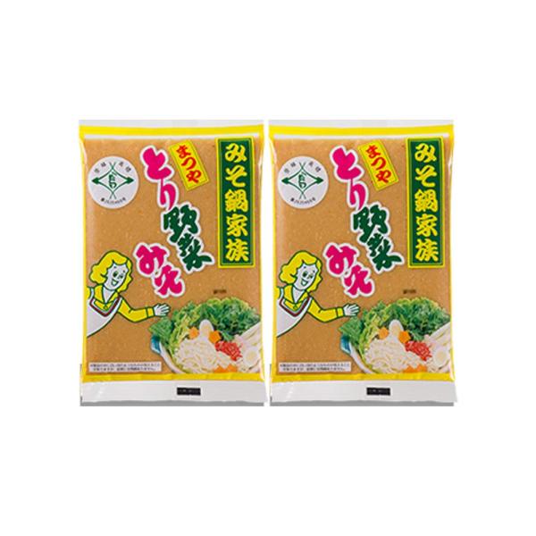 まつや とり野菜みそ 200g 2袋セット 定番の調味みそです。肉や魚、野菜、キノコ、うどんなど、さまざまな素材を引き立てるみそです。ご家庭に常備しておくと、ふいの来客時や献立に困ったときなど、すぐに役立つ優れもの。アイデア次第で調理方法も...