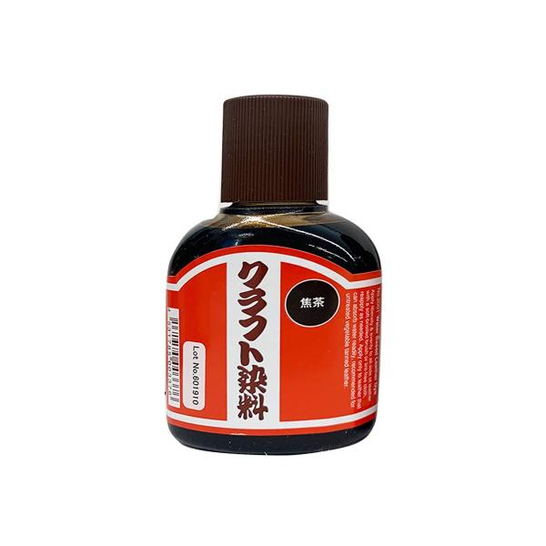 クラフト社 液体染料 クラフト染料 100cc 焦茶 2001-10 ・仕様:液体染料・内容量:100cc・品番:2001-10・成分:染料、水・色・柄:焦茶タンニン鞣し革と特に相性がよく、皮革表面に染着し鮮やかに発色する塩基性染料です。透...