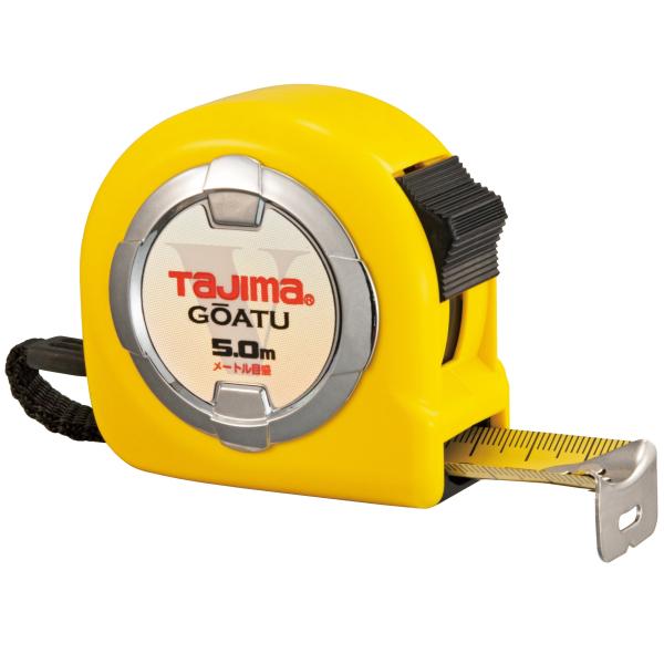 タジマ(Tajima) コンベックス 剛厚テープ5m×25mm 剛厚ロック25 GAL2550BL 商品紹介剛厚(ストロング)スチールテープ。剛厚テープ仕様コンベックス。ヨンゴーゴーピッチ表示(↓)付。ストラップ付。大型ベルトクリップ付。0...