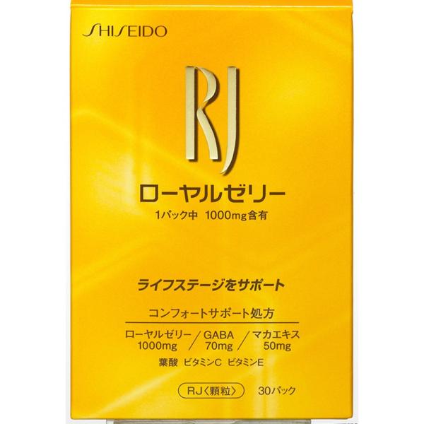 資生堂ビューティーフーズ RJ(ローヤルゼリー) < 顆粒 > (N) 1.5gX30パック ・内容量:1.5gX30パック・原産国:日本・商品サイズ (幅×奥行×高さ) :1包のサイズ:21mm×き6mm×100mm商品紹介1...
