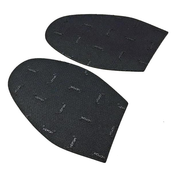 ビブラム vibram 半張り 7673 黒 No.3サイズ 靴底補修・滑り止めシート