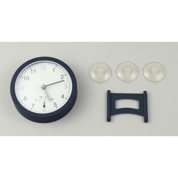 アーテック バスクロック温度計付 51913 生活用品 衛生 備品 入浴 お風呂 温泉 時計 時間 温度 気温 浴室 管理 ・サイズ約Φ140×45m・セット内容 : 本体×1、吸盤×3、スタンド×1 サイズ : Φ140×45mm 材質 ...
