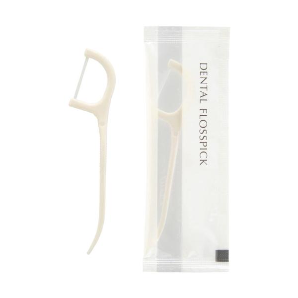 オキナ デンタル フロス ピック 歯間ブラシ （ 糸ようじ ＆ つまようじ 2WAY ）【 個包装 300本入】 携帯 楊枝 食品衛生法試験合格 （ 業務用/家庭用/携帯用 ） ・【包装等】個包装300本／小箱入り・【安心／安全】口の中に入...