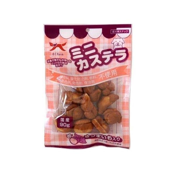 オーシーファーム 犬 おやつ 90g さつまいも 国産 無添加ミニカステラ ・色・硬さ・形・臭いに若干の違いがある場合がございます。商品紹介お菓子屋さんが作った愛犬のためのカステラです。原材料・成分小麦粉、砂糖、鶏卵、さつまいもペースト、食...