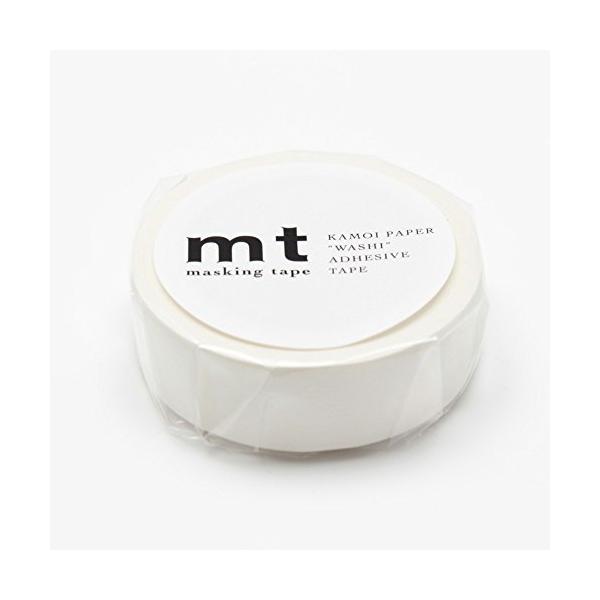カモ井加工紙 マスキングテープ マットホワイト 2巻 ・15ｍｍ×7m・パッケージ重量: 0.02 kg・素材: 和紙
