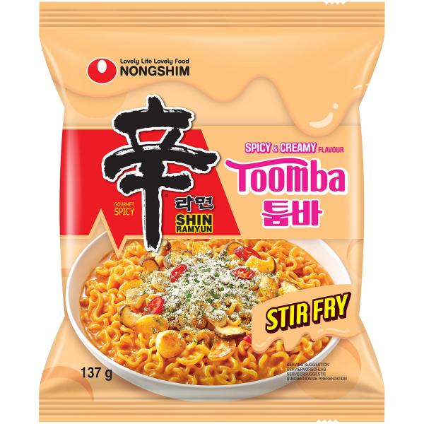 農心 辛ラーメントゥーンバ 137g