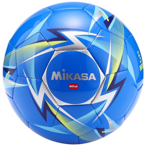 サッカーボール ミカサ(MIKASA) 3号球 MIFoA(ミフォア) 小学校低学年・子供用 ブルー 推奨内圧0.49