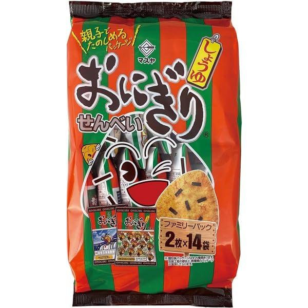 マスヤ おにぎりせんべいファミリーパック 14袋
