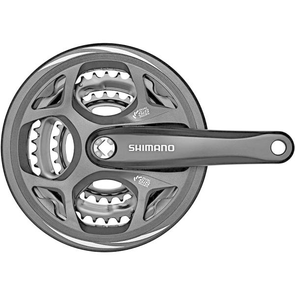 シマノ(SHIMANO) クランクセット ALTUS ガードあり 48-38-28T FC-M311 170mm ブラック
