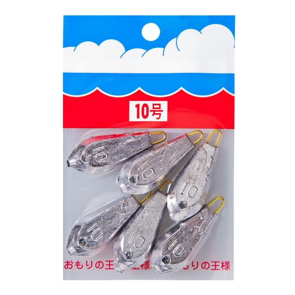 おもり 第一精工 パックオモリ六角型 10号 釣り