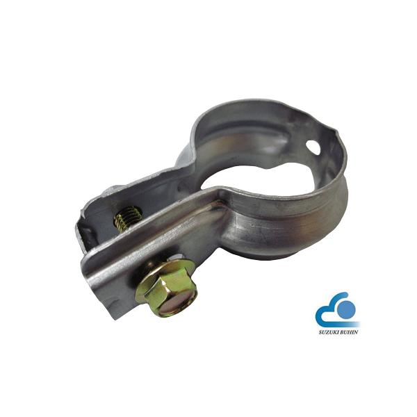 ネ申 ステンレス製クランプ式マフラー 2本セット 日産（NISSAN） マフラーバンド（クランプ）ボルトセット モコ（MG22S