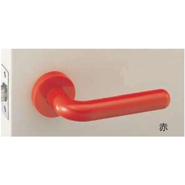 高品質で扱いやすいシロクマのレバーハンドルですレバーハンドル＋丸座＋錠前いずれか1つのセットになります各種サイズは添付画像にてご確認下さい＜レバーハンドル詳細＞■SL-14（PC丸棒)材質：樹脂仕上：赤個数：内外用1個備考：＜錠前詳細＞※仕...