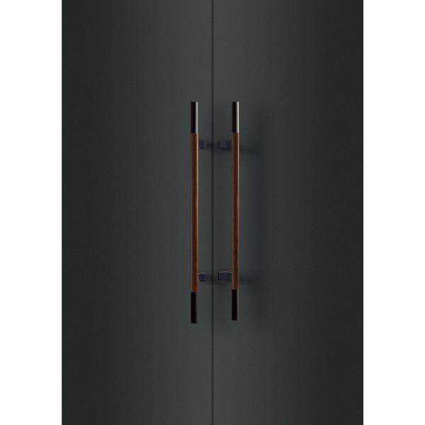 ドアハンドル T3321-35-162 L700 ユニウッド スコッチ+ブラック ユニオン UNION 1セット(内外) 抗菌 防静電 屋内用 タッチシステム オシャレ おしゃれ 直送S,MT