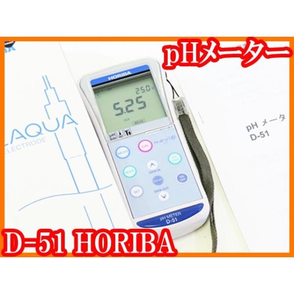 ○pHメーターD-51+新品/防水pH電極9625-10D/ハンディータイプ/3 ○pHメーターD-51+新品/防水pH電極9625-10D/ハンディータイプ/3