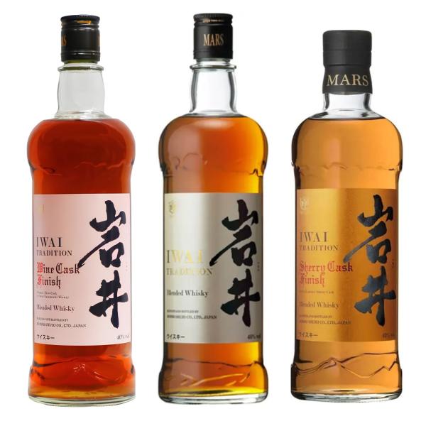 数量限定【岩井】トラディション 3種飲み比べセット 3本  /マルス信州蒸溜所