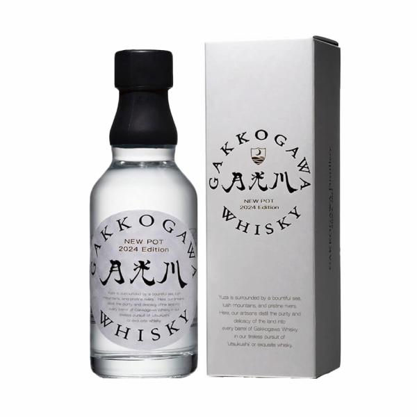久住　月光川ウイスキー 月光川】WHISKY NEW POT 2024 Edition 200ml／楯の川酒造 (月光川蒸溜