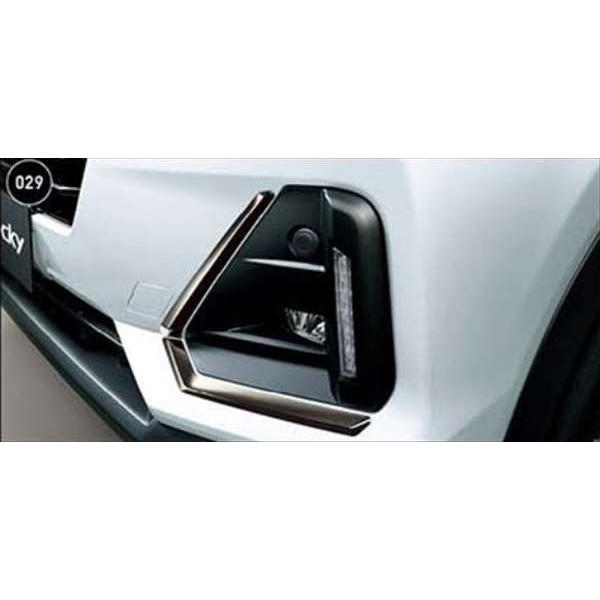 ロッキー PowerFul フロントバンパーサイドガーニッシュ ダイハツ純正