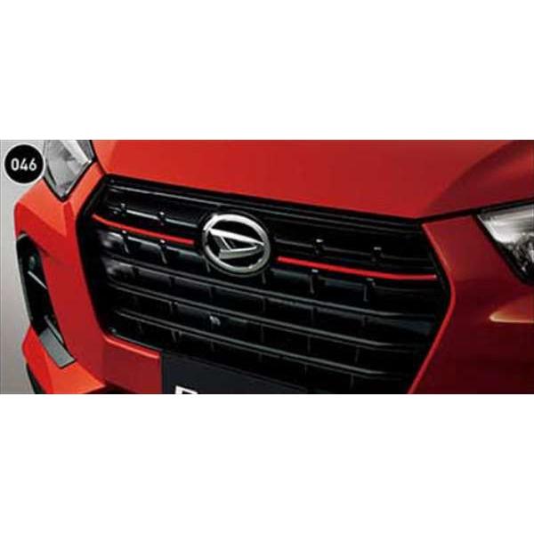 ロッキー Sportystyle フロントグリルストライプ（レッド） ダイハツ