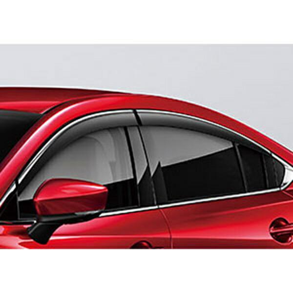 MAZDA6 アクリルバイザー マツダ純正部品 GJEFP GJ5FP GJ2FP GJ2AP  パーツ オプション
