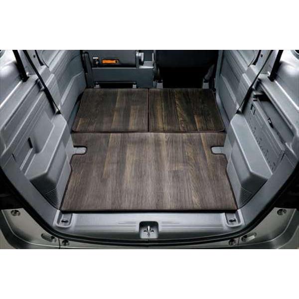 NVAN ラゲッジマット フローリングタイプ（ダークブラウン〈木目調