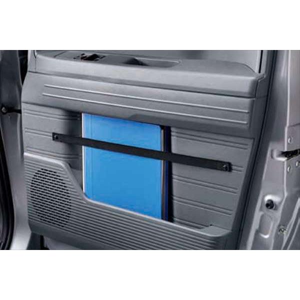 No,9ジムニー SJ10用 ビキニトップ JT-MBK【中古】長期保管品 NVAN ドアポケットベルト（ブラック／ゴム製） ホンダ純正部品 JJ1 JJ2