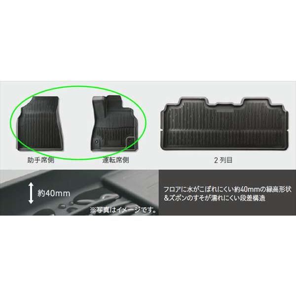 ヴォクシー スノー・レジャー用フロアマット（縁高タイプ） トヨタ純正
