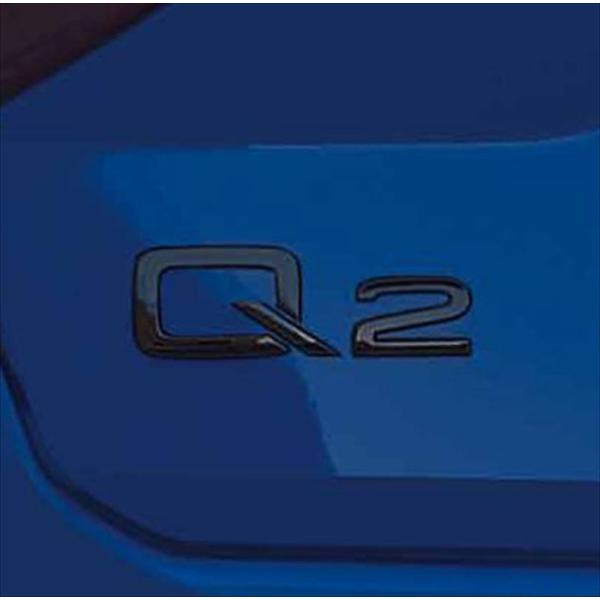 Q2 Q2ブラックエンブレム アウディ純正部品 GADFG GADPC GADNFF パーツ オプション