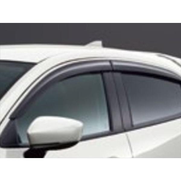 MAZDA2 アクリルバイザー マツダ純正部品 DJLFS DJLAS DJ5FS DJ5AS パーツ オプション