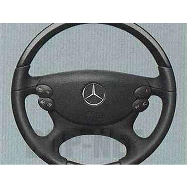 CLKクラス 本革ウッドステアリングのブラック ベンツ純正部品 パーツ  