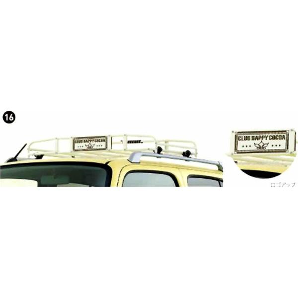 ミラココア ルーフキャリア ダイハツ純正部品 パーツ オプション