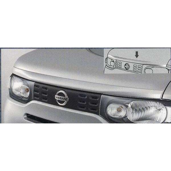 キューブ フードモールディング 日産純正部品 パーツ オプション