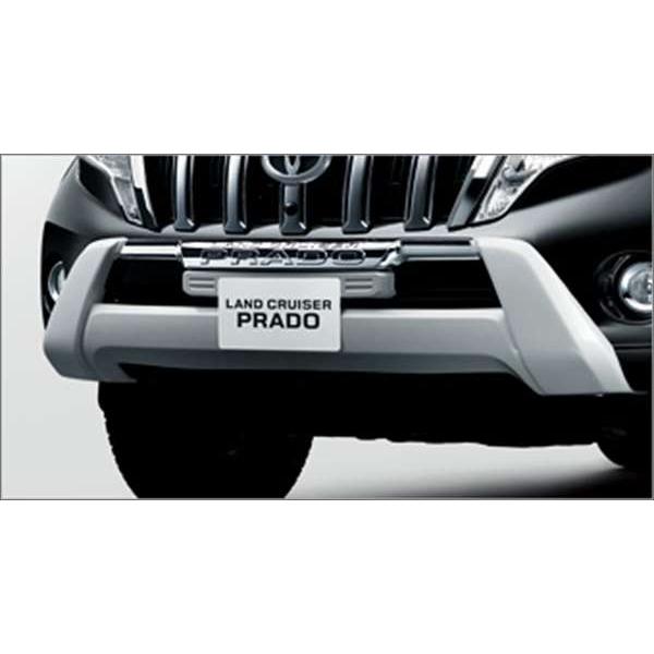 プラド150 純正　オプション　ラゲー ジプロテクター　　美品 ランドクルーザープラド フロントバンパープロテクター トヨタ