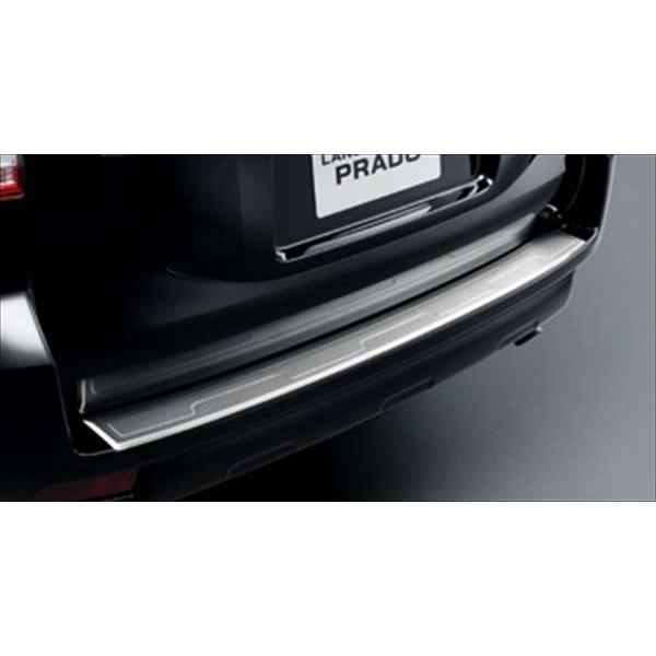 ランドクルーザープラド リヤバンパーステップガード プライマ無し  